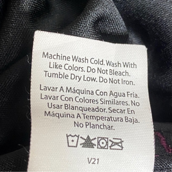 AVIA quarter zip collar color blocked medium weight sweat shirt thumb holes XL - Picture 9 of 9